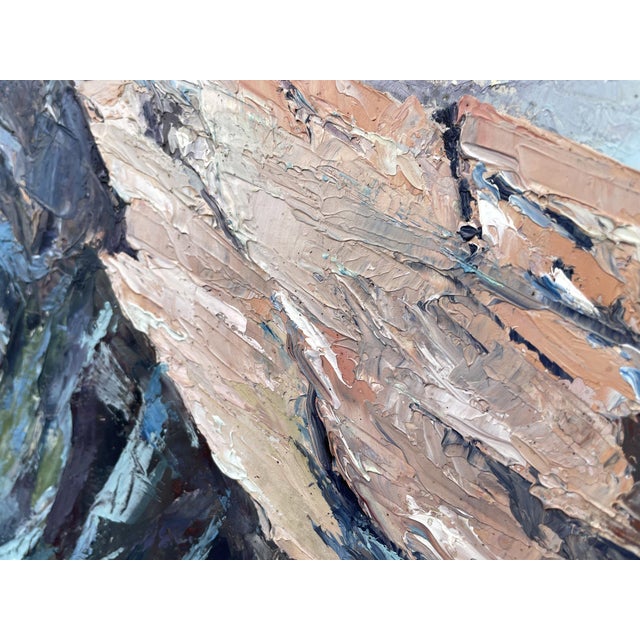 Anton Dembinski, Alpine Landscape, 20th Century, 1920s, Oil Painting For Sale - Image 11 of 16