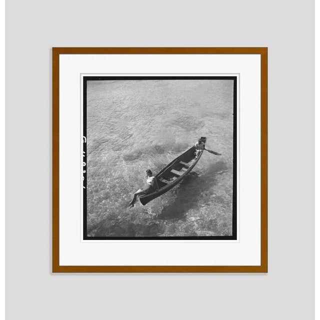 Model In Montego Bay 1946 by Toni Frissell Fashion model bein rowed across Montego Bay, Jamaica, 1946. Antoinette Frissell...