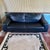 Nicoletti Black Leather Modern Couch For Sale - Image 13 of 16