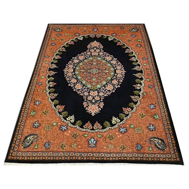 Sarough Wool Rug, 1970s For Sale - Image 6 of 12