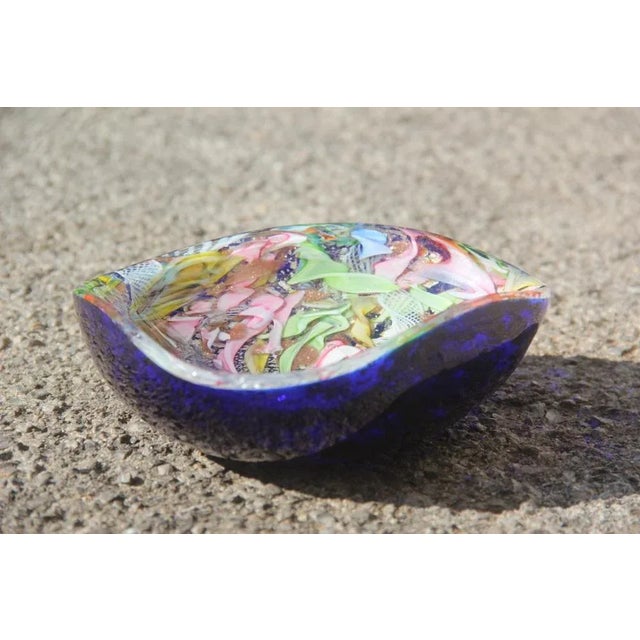 Glass Murano Glass Bowl from Avem, 1950s For Sale - Image 7 of 12