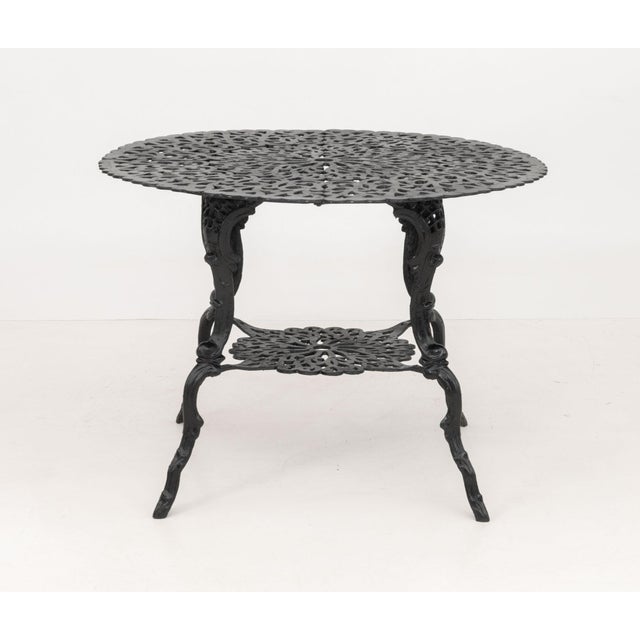 American American Cast Metal Patio Furniture Set, 5 Pieces For Sale - Image 3 of 15