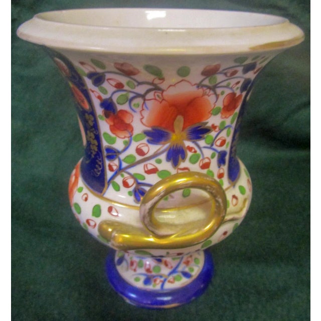 19th C English Mason's Ironstone Japonesque Jardinieres W/ Handles Set of Three For Sale - Image 9 of 12