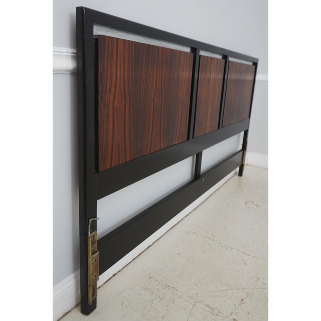 Age: Approx: 60 Years Old Details: Finish No.401 Milo Baughman Design Macassar & Ebony Walnut High Quality Construction...