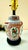 Late 20th Century Vintage Imari Porcelain Lamp With Shade For Sale - Image 5 of 12