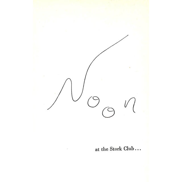 1940s "The Stork Club Bar Book" Book 1946 Beebe, Lucius For Sale - Image 5 of 12