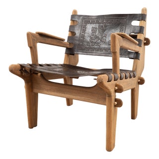 Lounge Chair by Angel Pazmino from Muebles De Estilo, 1960s For Sale