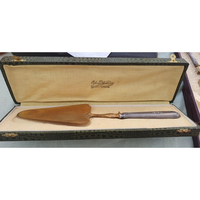 The Vermeil process which combines gold leaf with silver with a complicated and difficult process to carry out, not...