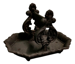 Victorian Cast Iron Boot Scraper by T Holcroft & Sons, 1850