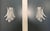 Vintage Murano Trasparent Felci Wall Sconces, 1990s, Set of 2 For Sale - Image 9 of 17