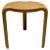 Brown X600 Stool by Alvar Aalto for Artek, 1960s For Sale - Image 8 of 8