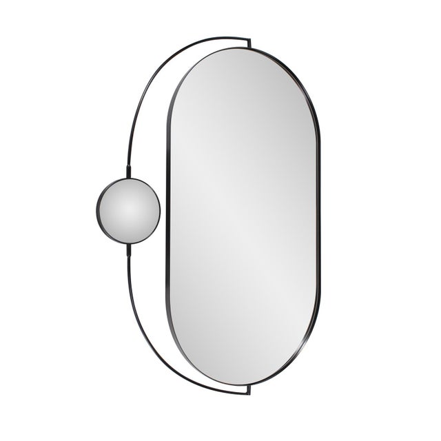 Care Instruction : Wipe Clean Mirror Dimensions : 22W X 38H Finish : Polished Shape : Oval