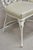 Vintage Art Nouveau Style Cast Aluminum Sunroom Patio Dining Chairs - Set of 3 For Sale - Image 4 of 12