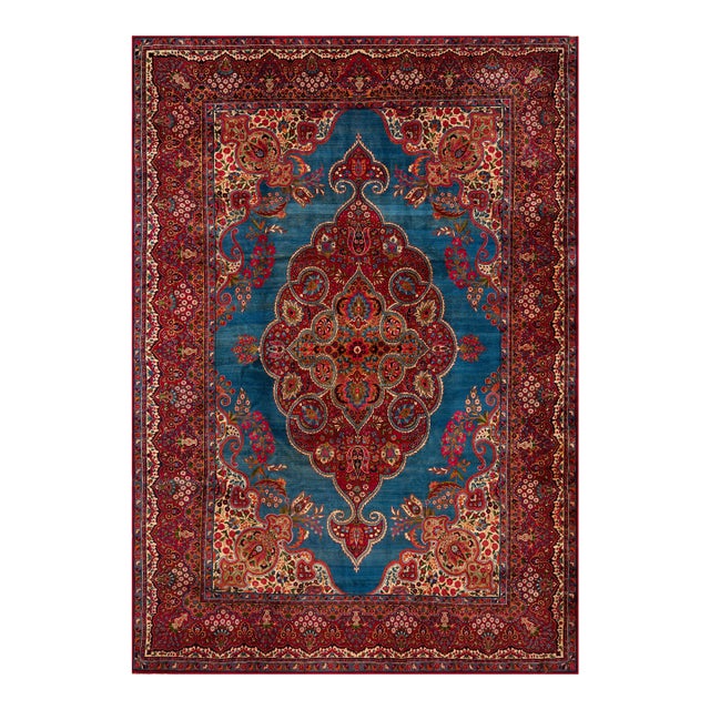 Nazmiyal Collection Vintage Persian Kerman Rug For Sale