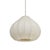 Boho Chic Zubeda Cotton Teardrop Pendant Lamp, Small For Sale - Image 3 of 6