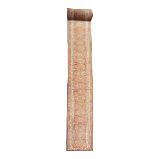 Rare Turkish Long Runner rug no.j2129 For Sale