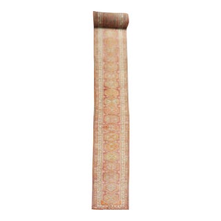 Vintage Rare Turkish Long Runner - 2'11" x 30'1" For Sale