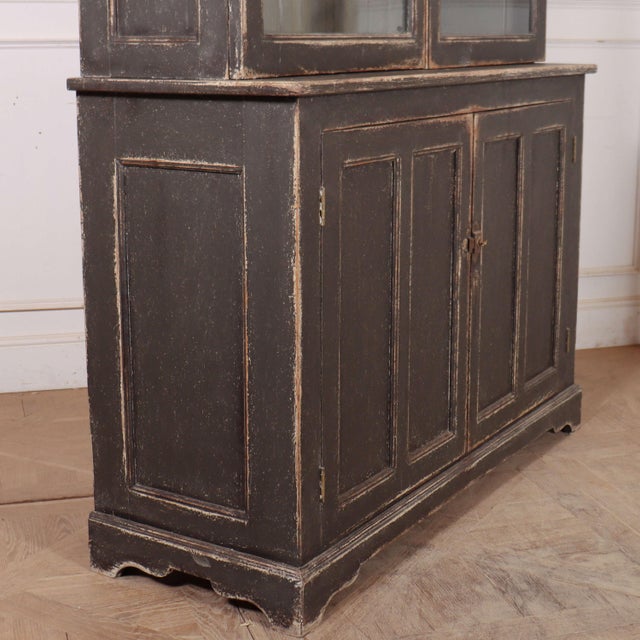English Glazed Display Bookcase For Sale - Image 15 of 16