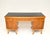 1950s Vintage Walnut Pedestal Desk from Laszlo Hoenig, 1950s For Sale - Image 5 of 11