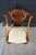 Antique 19th C. Mahogany Regency Empire Klismos Library Desk Gondola Arm Chair For Sale - Image 6 of 18