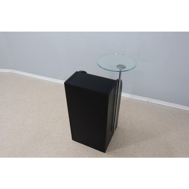 Postmodern Vintage Roller Shutter Cabinet by Giorgetti, 1988 For Sale - Image 3 of 16