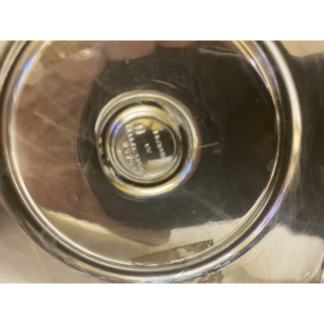 Metal Vintage Gorham Baroque Revival Silver-Plated Candlesticks - A Pair For Sale - Image 7 of 14