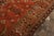 Beige Hand-Knotted Antique Oushak Rug in Beige-Brown and Red Medallion Pattern For Sale - Image 8 of 8