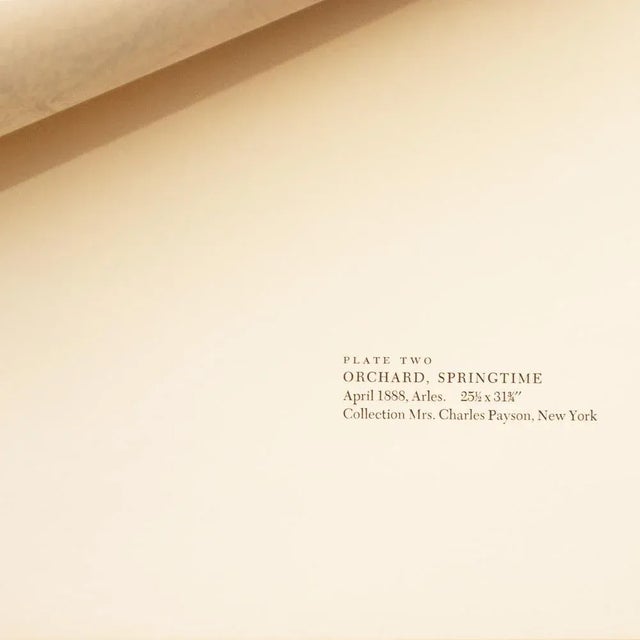 1954 After Van Gogh "Orchard. Springtime", First Edition Post-Impressionist Print For Sale - Image 4 of 9