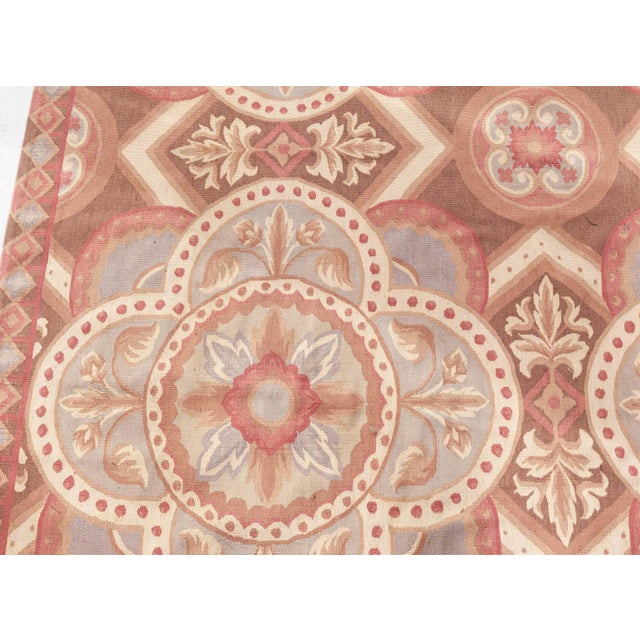Early 21st Century Traditional Inspired Aubusson Rug by Doris Leslie Blau For Sale - Image 5 of 9