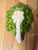 Ceramic Pair Cabbage Leaf Dishes by Studio Bongard For Sale - Image 9 of 9