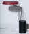 Ron Rezek Ron Rezek Red, Gray and Black Model 110 Desk Lamp For Sale - Image 4 of 12