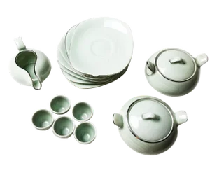 Vintage Seyei China Espresso Set - 15 Pieces