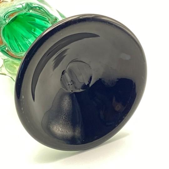 Murano Salviati Peasant Woman Wine Bearer Sculpture/Figurine With Gold Flecks and Gold Leaf (Vintage 1960s) For Sale - Image 17 of 18