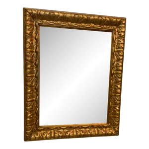 1970s Gold Frame Mirror