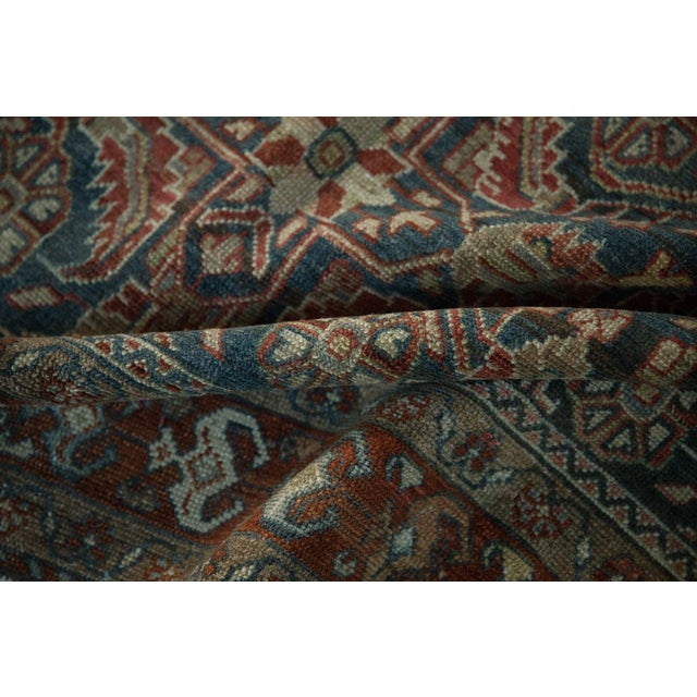 Traditional Vintage Distressed Hamadan Rug Runner - 5'1" x 10'1" For Sale - Image 3 of 12