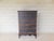 American Primitive Shaker Style Paint Distressed New England Blanket Chest by Ezra G 2pc For Sale - Image 3 of 12