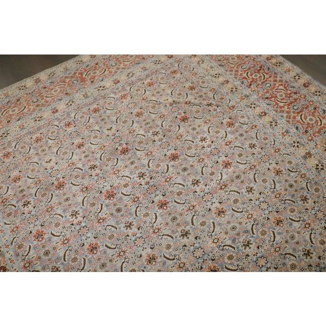 Fine Tabriz Senneh Antique Rug rug no.j4828 For Sale - Image 4 of 7