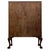 Early 20th Century Art Deco Oak Display Cabinet Vitrine, 1930s For Sale - Image 9 of 12