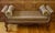 Ethan Allen 1990s Ethan Allen Gold & Purple Carved Footed Bench For Sale - Image 4 of 4