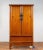 Chinese Ming Style Elm Wardrobe with Two Doors, Hidden Drawers and Carved Skirt For Sale - Image 10 of 13