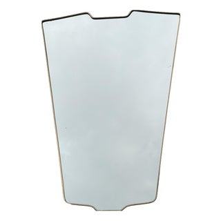 Brass Mirror from Gio Ponti, Italy, 1950s For Sale