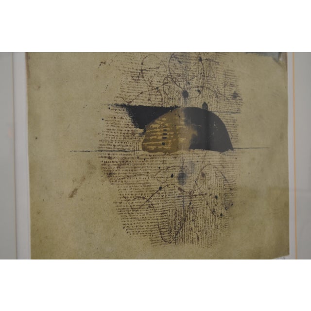 Mid Century Johnny Freidlaender Abstract Etching For Sale - Image 4 of 8