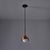 Stilnovo 1960s Glass and Copper Pendant Attributed to Stilnovo For Sale - Image 4 of 18