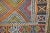 Vintage Turkish Anatolian Hand Made Organic Kilim,5'x7'8" For Sale - Image 4 of 5