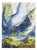 Dieter Nuhr, Thunderstorm at Sea, 1985, Large Acrylic Painting For Sale