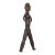 Early 20th Century Antique Toma Wood Figure Guinea For Sale