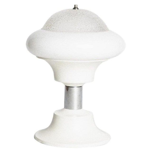 1970s Space Age Table Lamp in ABS and Chrome by Space Age Products, Italy, 1970s For Sale - Image 5 of 5
