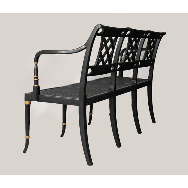 Vintage Bench and Chair Set For Sale - Image 9 of 12