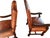1980s Vintage Leather Arm Chairs - A Pair For Sale - Image 5 of 10