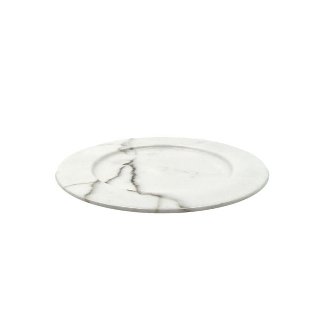 White Carrara Marble Centerpiece by Sergio Asti, Italy, 1970s For Sale - Image 13 of 15